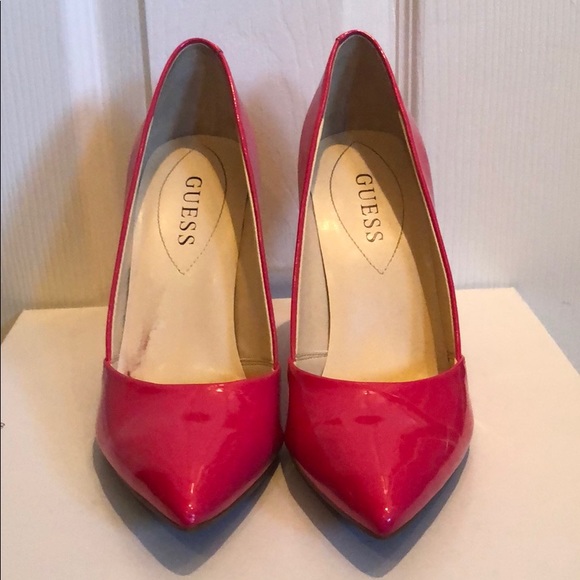 Pink GUESS heels! Amazing condition - Picture 2 of 4